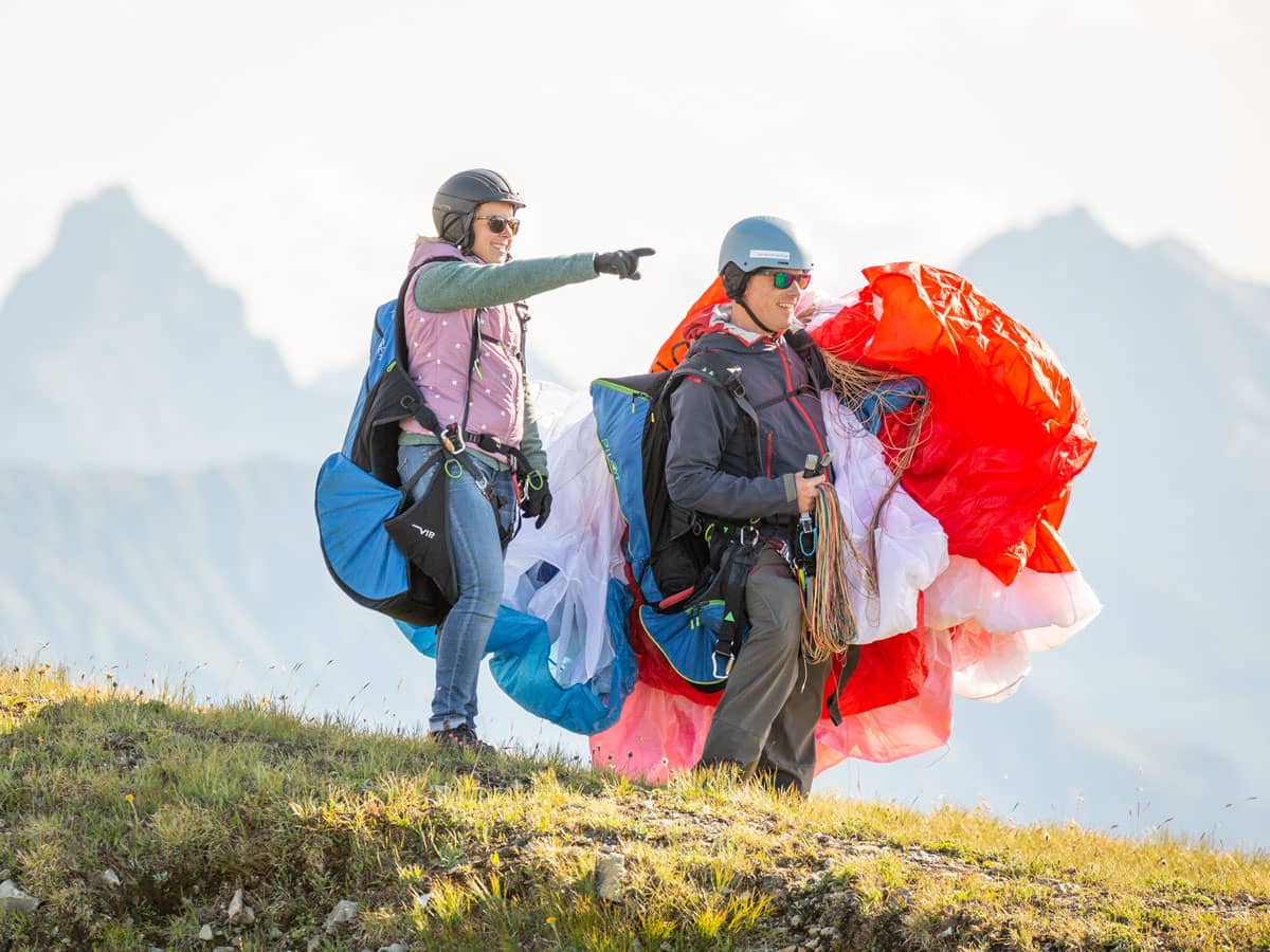 Informationen zum Gleitschirmfliegen Davos