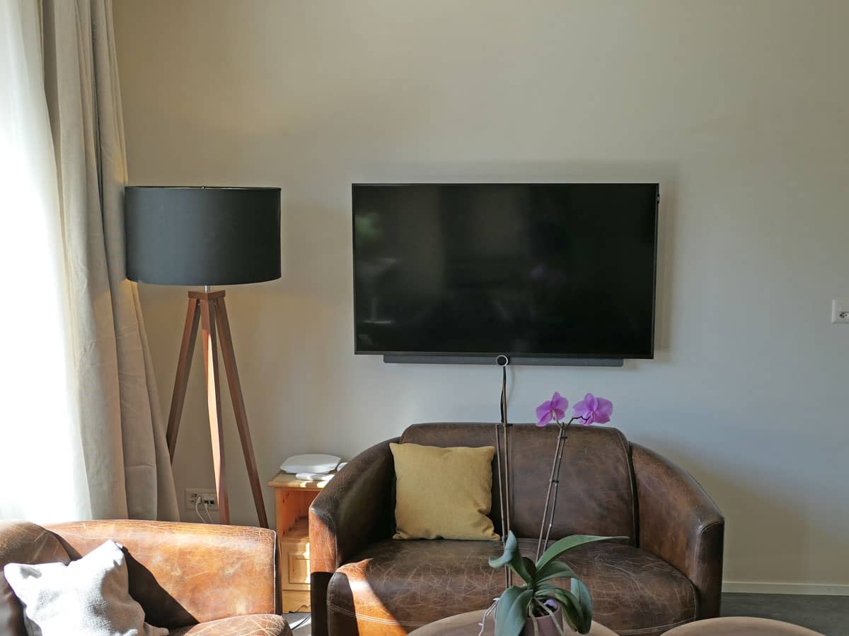 Wohnzimmer stilvoll eingerichtet Davos Wiesen.